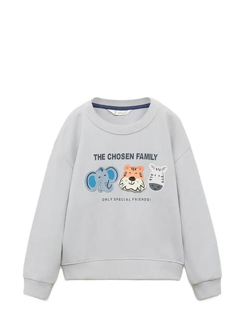 Mango | Sweatshirt With Embroidered Animals | 2-3