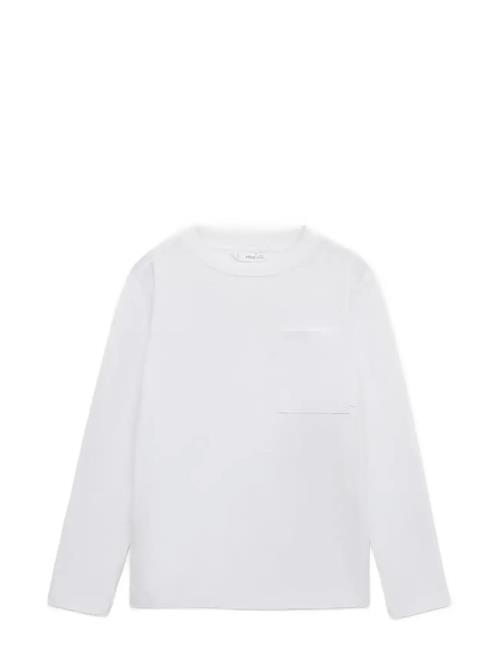 Mango | Long-Sleeved T-Shirt With Pocket | 7-8
