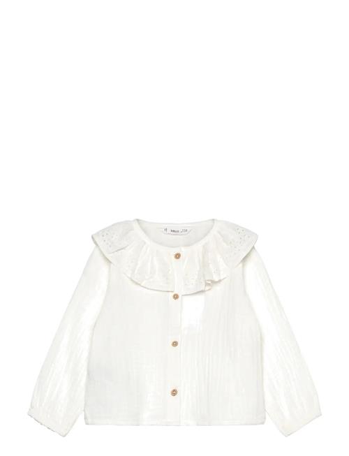 Mango | Bambula Embroidered Blouse | 5-6