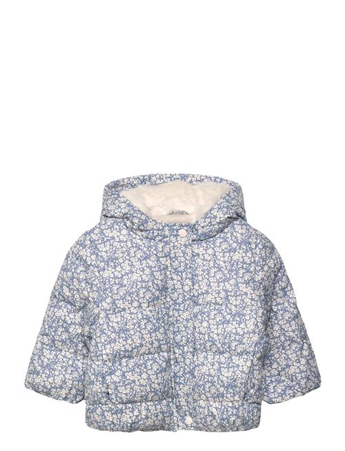 Mango | Fur-Effect Floral-Print Anorak | 3-4