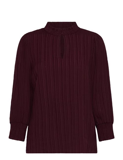 FREE/QUENT | Blouse From Freequent In A Light Material Of Recycled Polyester With A Fine Text | M