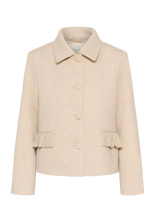 Cream | Crcessie Short Coat | 46