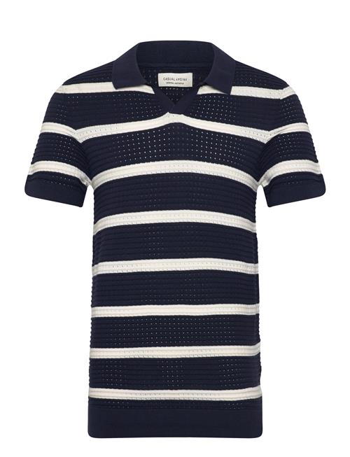 Casual Friday | Cfdahlin Ss Striped Polo Knit | XL