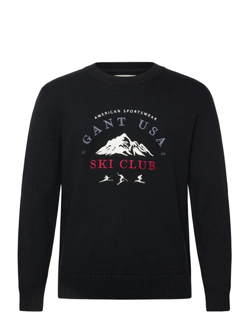 GANT | Embroidered Graphic C-Neck | L