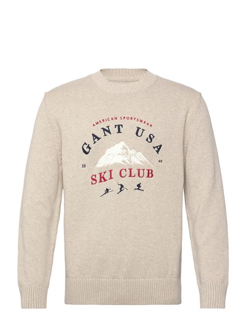 GANT | Embroidered Graphic C-Neck | XXXL
