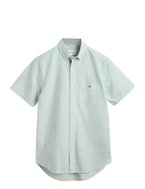 GANT | Reg Classic Oxford Stripe Ss Shirt | S