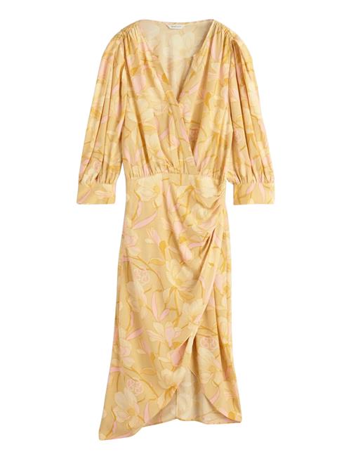 GANT | Reg Magnolia Print Wrap Dress | 40