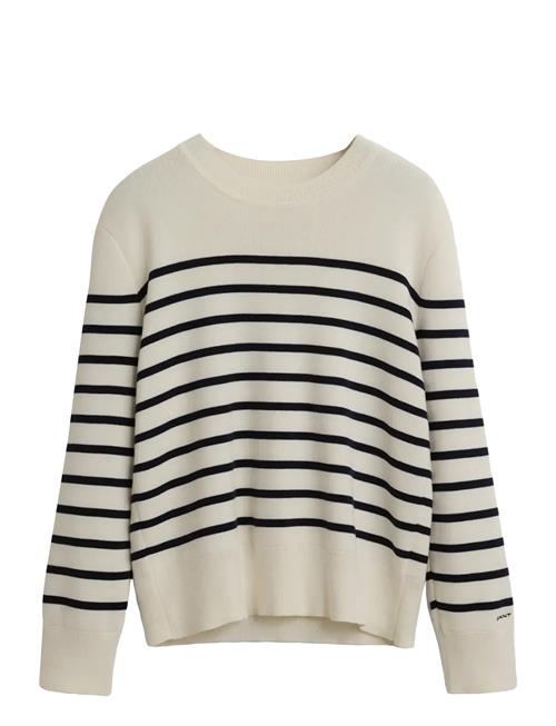 GANT | Striped Cotton C-Neck | S