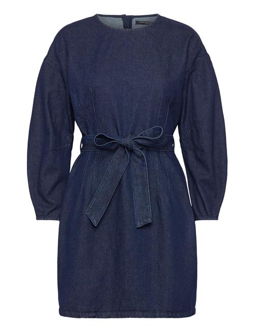 French Connection | Leighton Denim Banana Slv Dres | 40