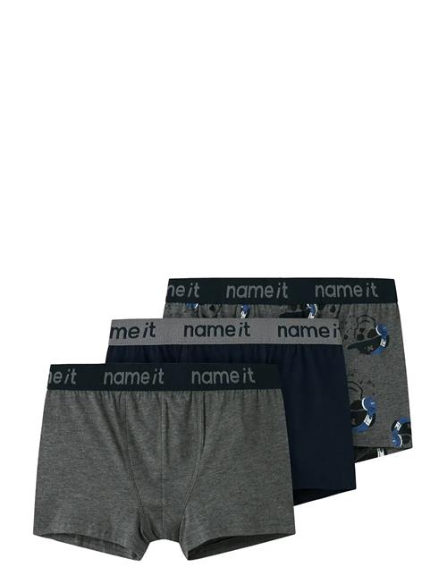 name it | Nkmboxer 3P Dark Grey Mel Skull Noos | 158-164