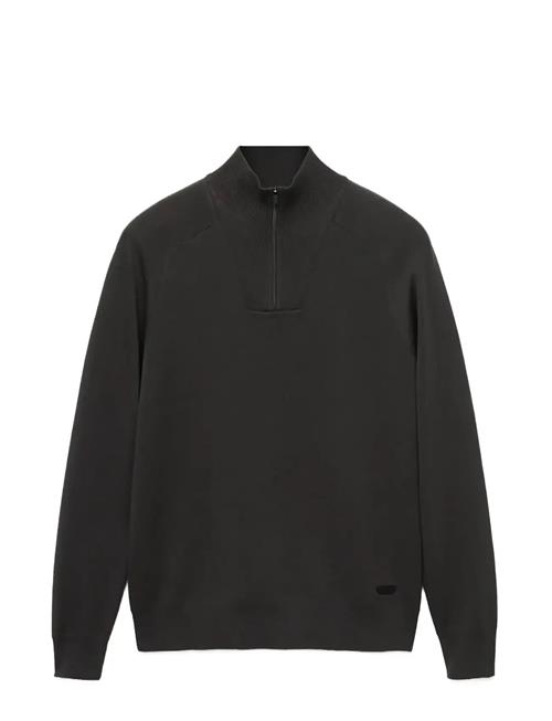 Mango | Breathable Zip-Neck Sweater | L
