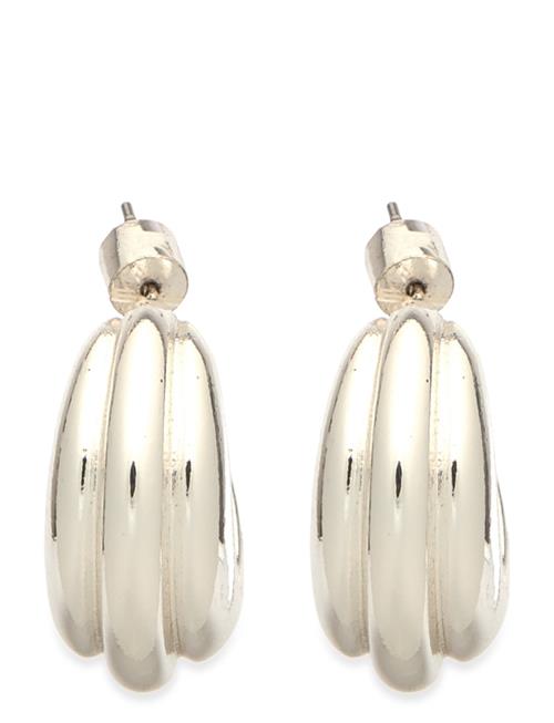 Mango | Embossed Hoop Earrings | ONE SIZE