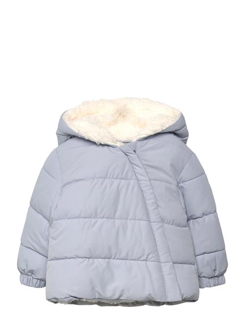 Mango | Anorak With Shearling-Effect Hood | 9-12M