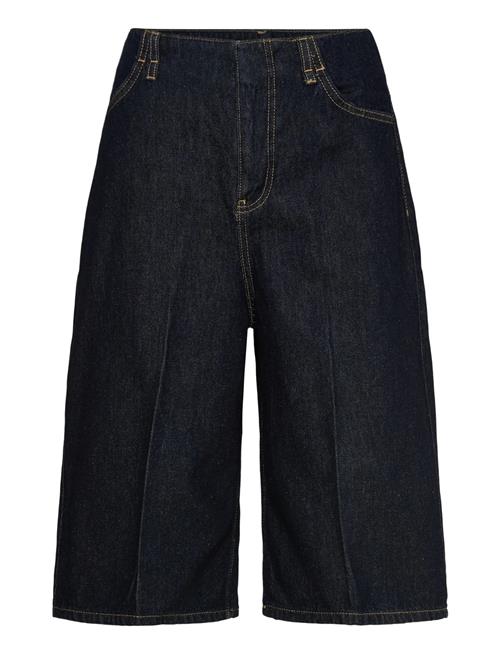 Mango | Mid-Rise Denim Bermuda Jorts | 32