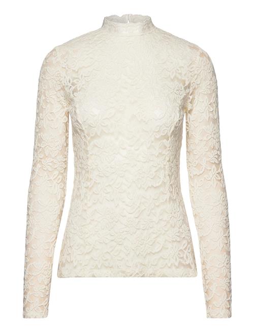 Rosemunde | Rwdelicia Lace Ls T-Neck T-Shirt | XS