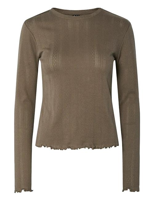 Pieces | Pcmarie Ls O-Neck Poin Top Jrs Noos Bc | XXL