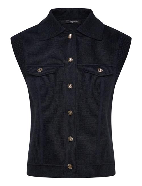 French Connection | Roland Knit Collared Gilet | XL