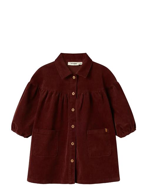 Lil'Atelier | Nmfobert Loose Ls Cord Dress 4122-Hg Lil | 116