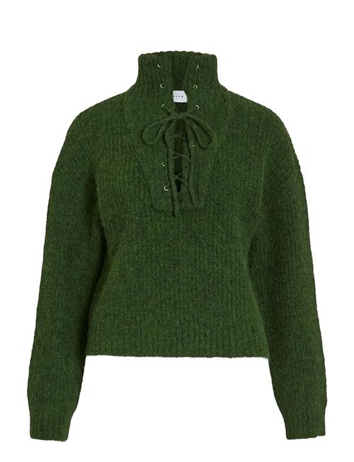 Vila | Vigleeba High Neck L/S Rib Knit Top | XS