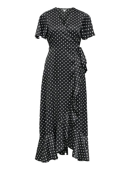 Object | Objsally Papaya S/S Wrap Long Dress E Di | 34