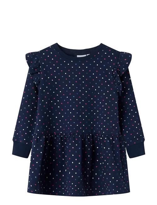 name it | Nmfoeana Ls Swe Dress Bru Pb | 98