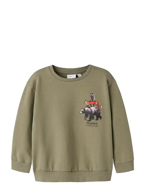 name it | Nmmolin Ls Nreg Sweat Bru Box | 98