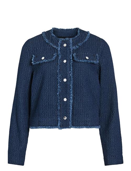 Vila | Vioaklynn O-Neck L/S Denim Jacket | 36