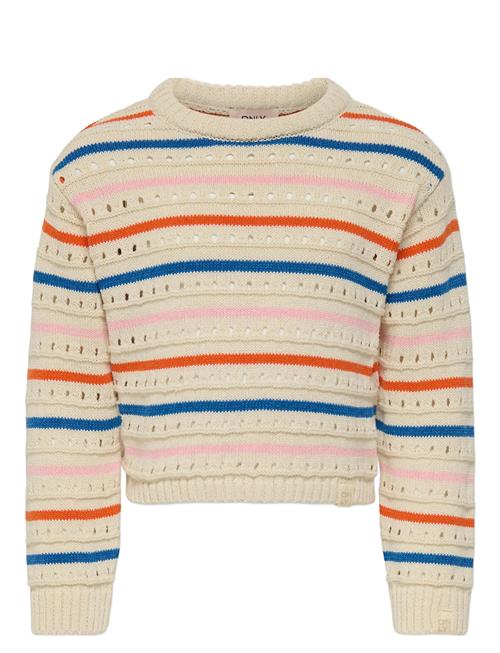 Kids Only | Kmgstina Life L/S O-Neck 3D Stripe Knt | 104