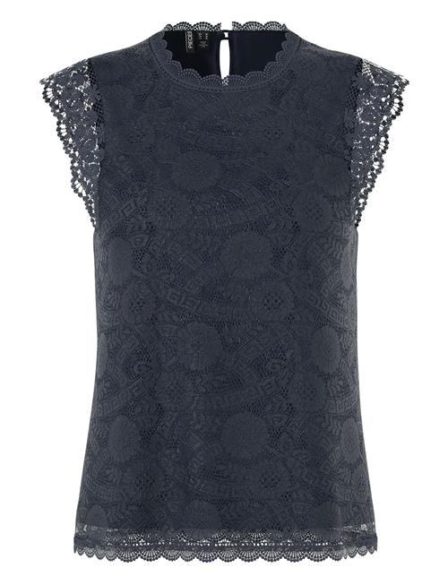 Pieces | Pcolline Sl Lace Top Wvn Noos | XL
