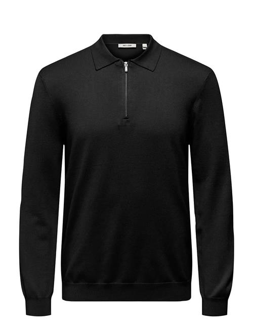 ONLY & SONS | Onswyler Life Reg 14 Half Zip Polo Knit | S
