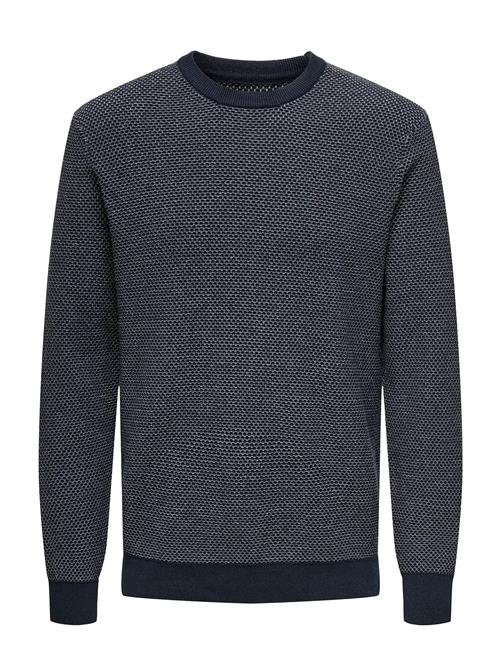 ONLY & SONS | Onsmorgan 12 Structure Crew Knit Noos | XL