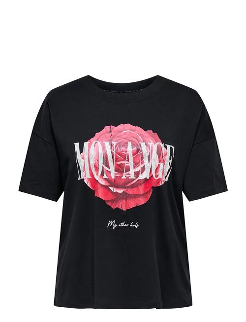 ONLY Carmakoma | Carrose Life Ss O-Neck Loose Tee Jrs | 46-48