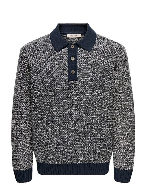 ONLY & SONS | Onsalf Rlx Structure Polo Knit | S