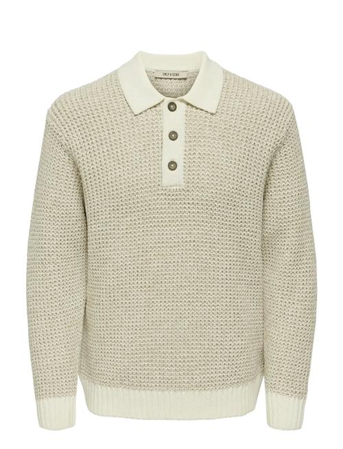ONLY & SONS | Onsalf Rlx Structure Polo Knit | L