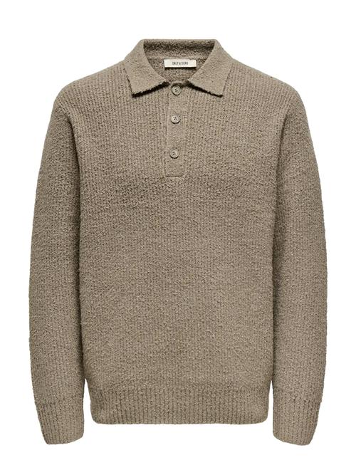 ONLY & SONS | Onsdale Rlx Ls Polo Knit Noos | XS