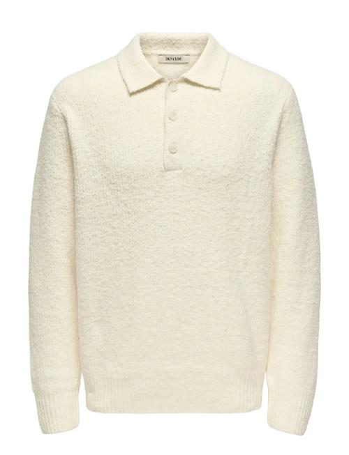 ONLY & SONS | Onsdale Rlx Ls Polo Knit Noos | L