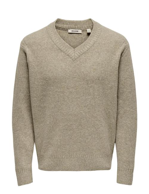 ONLY & SONS | Onsmove Rlx Brushed V-Neck Knit | XXL