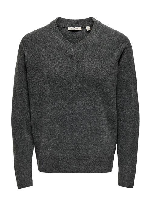 ONLY & SONS | Onsmove Rlx Brushed V-Neck Knit | M