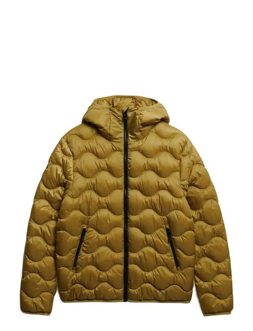 Superdry Sport | Hooded Quilted Wave Padded Jkt | S