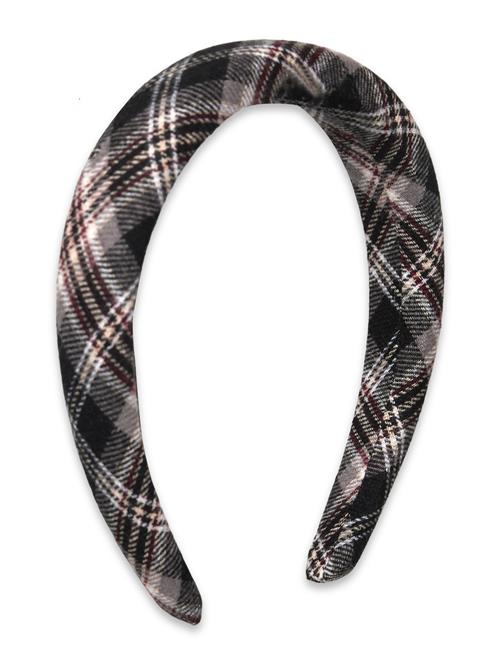 Pipol's Bazaar | Tartan Head Black | ONE SIZE