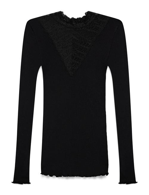 Rosemunde | Rwbeatha Silk Ls  Lace T-Shirt | L