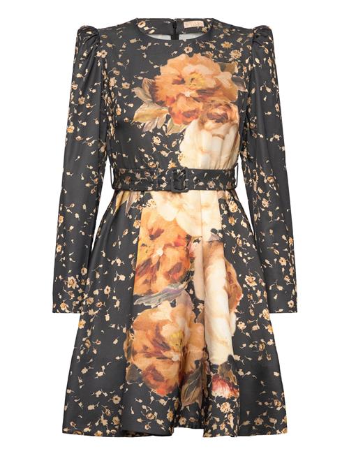 by Ti Mo | Tailored Satin Belt Dress | M