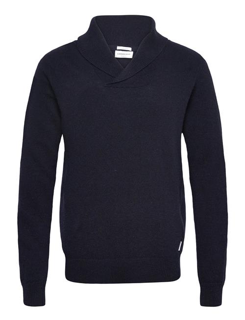 Lindbergh | Lambswool L/S Shawl Collar Knit | M
