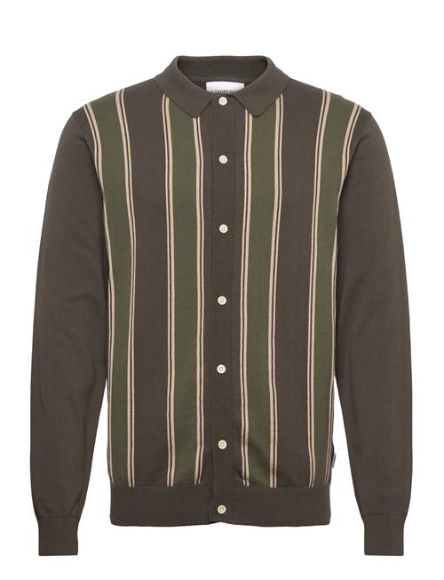 Lindbergh | Knitted Polo Cardigan L/S | L