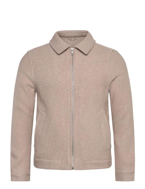 Lindbergh | Wool Blend Zip Through Overshirt | M