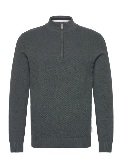 Lindbergh | Structure Zip Neck Knit | M