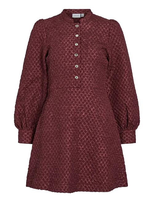 Vila | Vitaliama L/S Jaqcuard Dress | 40