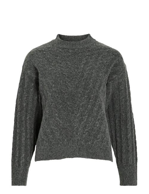 Vila | Virelli Highneck L/S Cable Knit Top/Bfs | XS