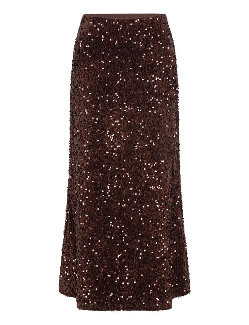 Vila | Vibelieve Hw Ankle Sequins Skirt/Pty/Ka | 34