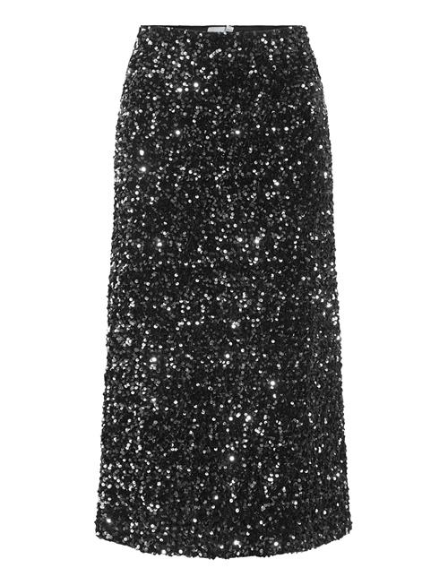 Vila | Vifaith Hw Midi Sequin Skirt/1 | XL